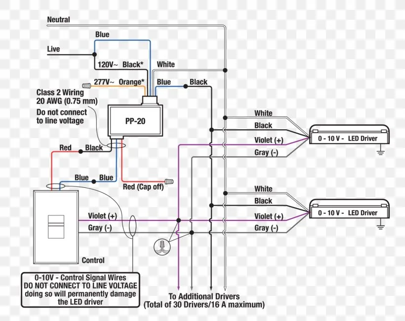 0 10 V Lighting Control Wiring Diagram Dimmer Circuit Diagram Led Circuit Png 1514X1203Px 010
