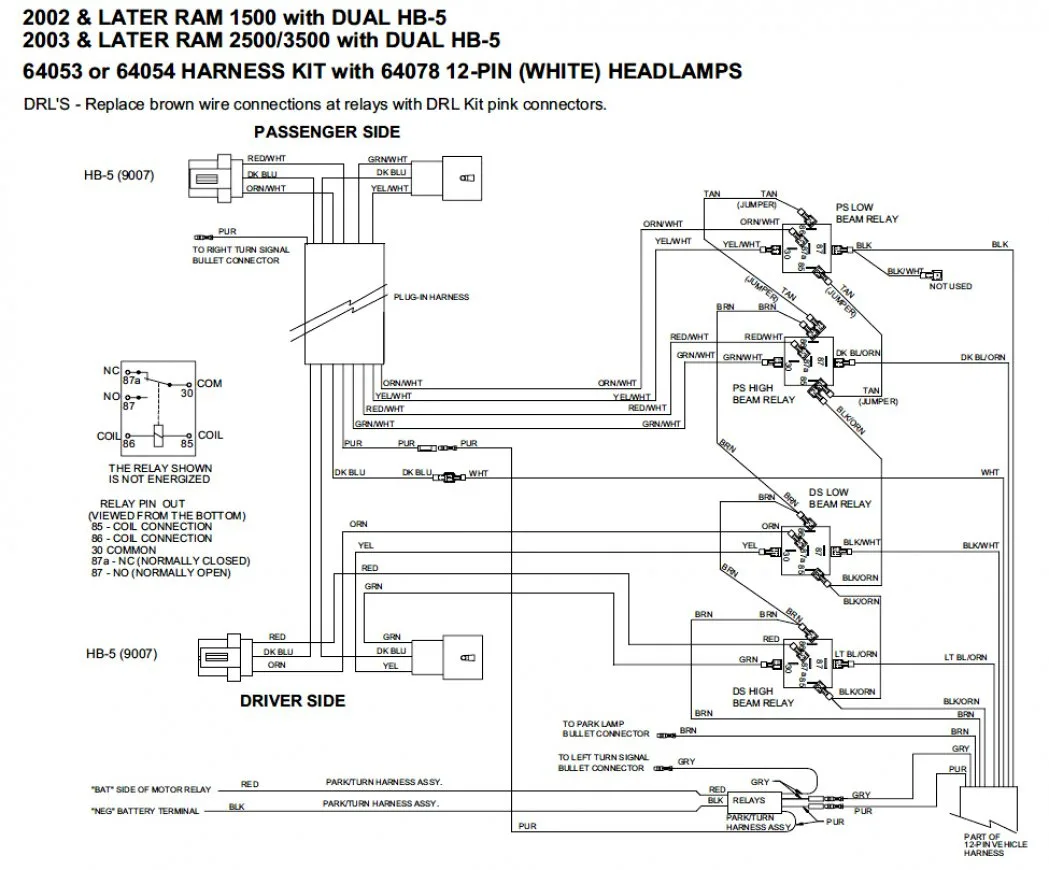 01 F250 Boss Plow Wiring Diagram
