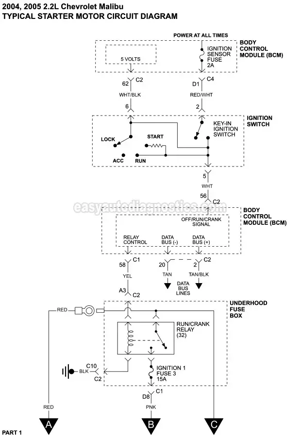 04 Cavalier Ignition Wiring Diagram Wiring Diagram