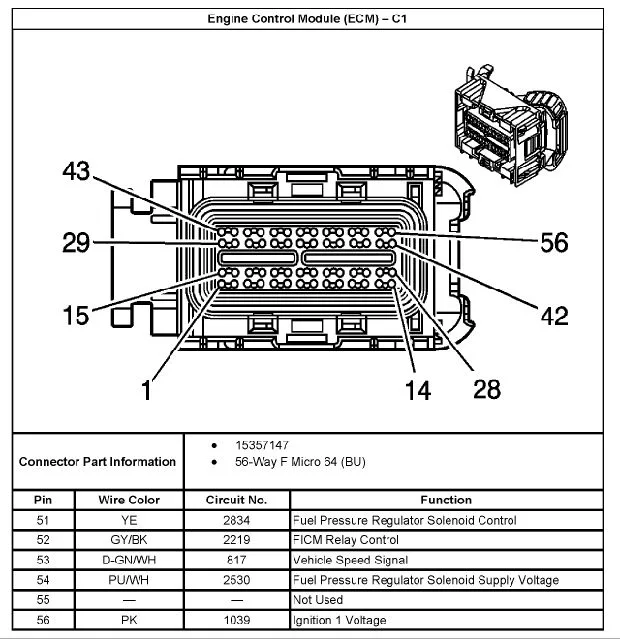 05 Duramax Lly Injector Wiring Harness