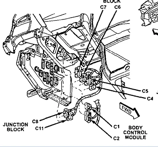 06 Dodge Stratus Fuse Box Diagram