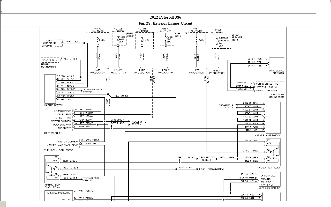 07 Peterbilt Wiring Diagrams Ecu