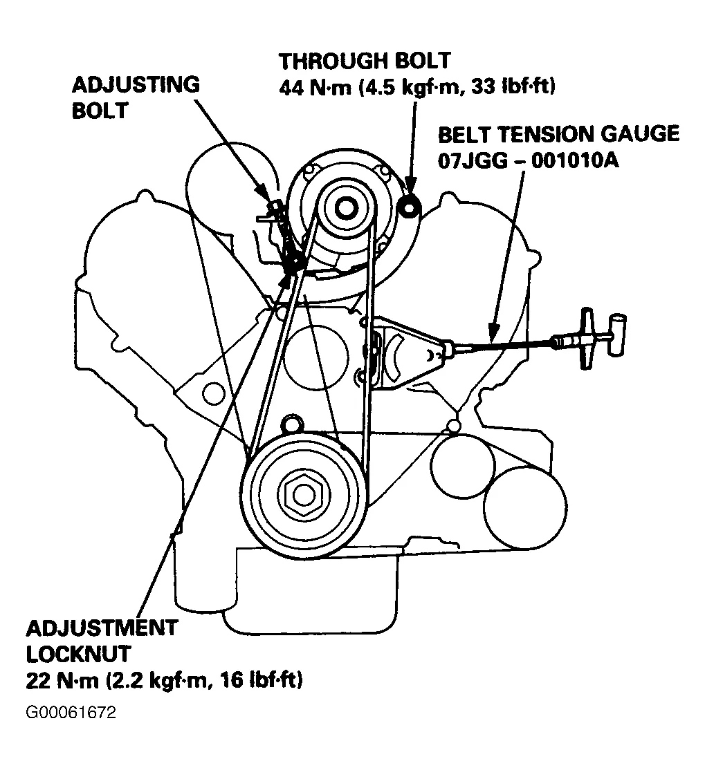 08 Honda Civic Serpentine Belt Diagram