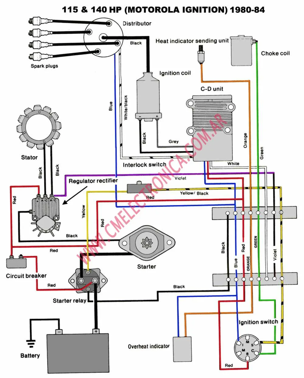 0D231204 Mercury Outboard Wiring Diagram
