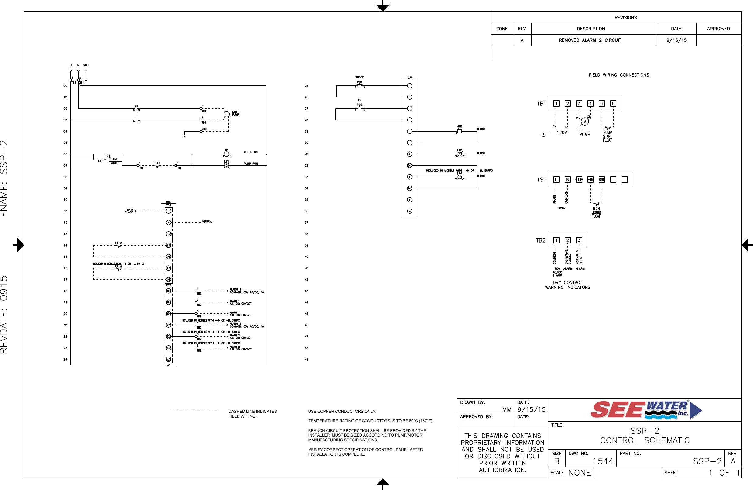 1 551222 3 See Water Inc Simple Simplex 2 Control Panel Wiring Diagram