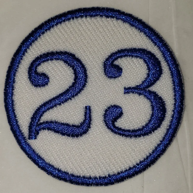 1 Inch Iron On Number Etsy