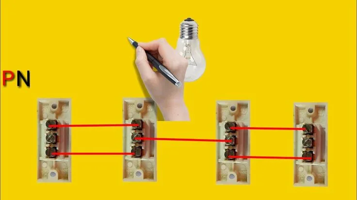 1 Light 4 Switch Wiring Diagram
