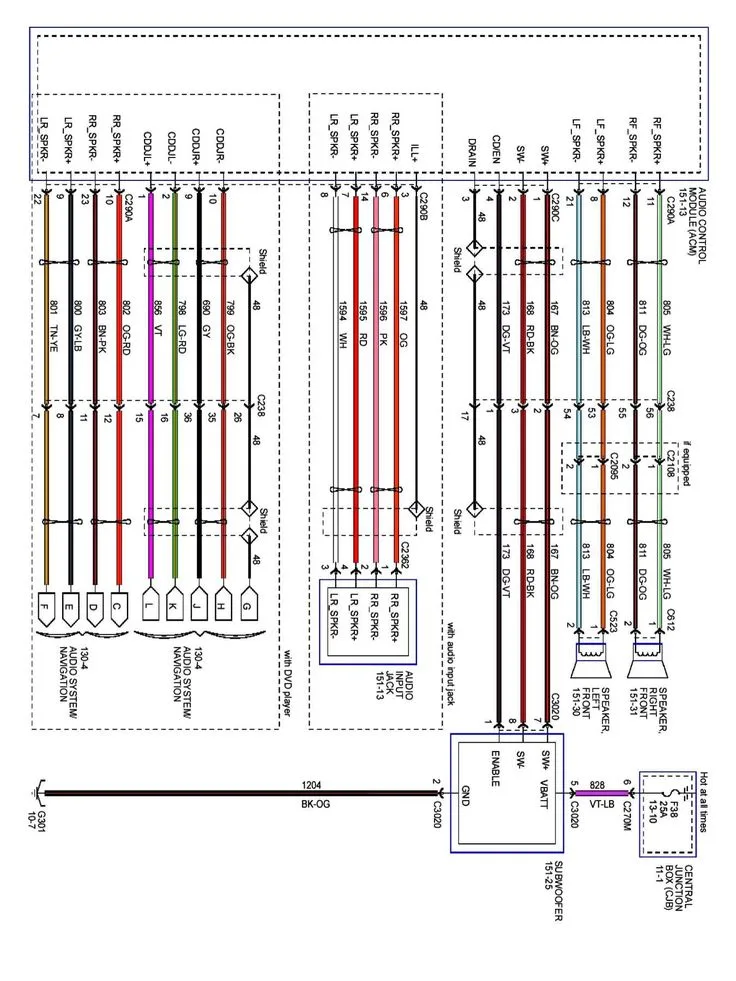10 2004 Ford Explorer Car Stereo Wiring Diagram Car Diagram Ford Expedition