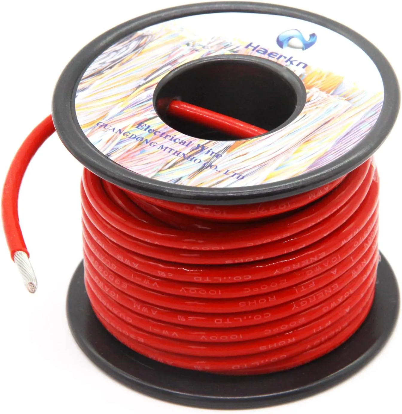 10 Gauge Electrical Wire Marine Grade Primary Wire Cable High Voltage 1000V Automotive High