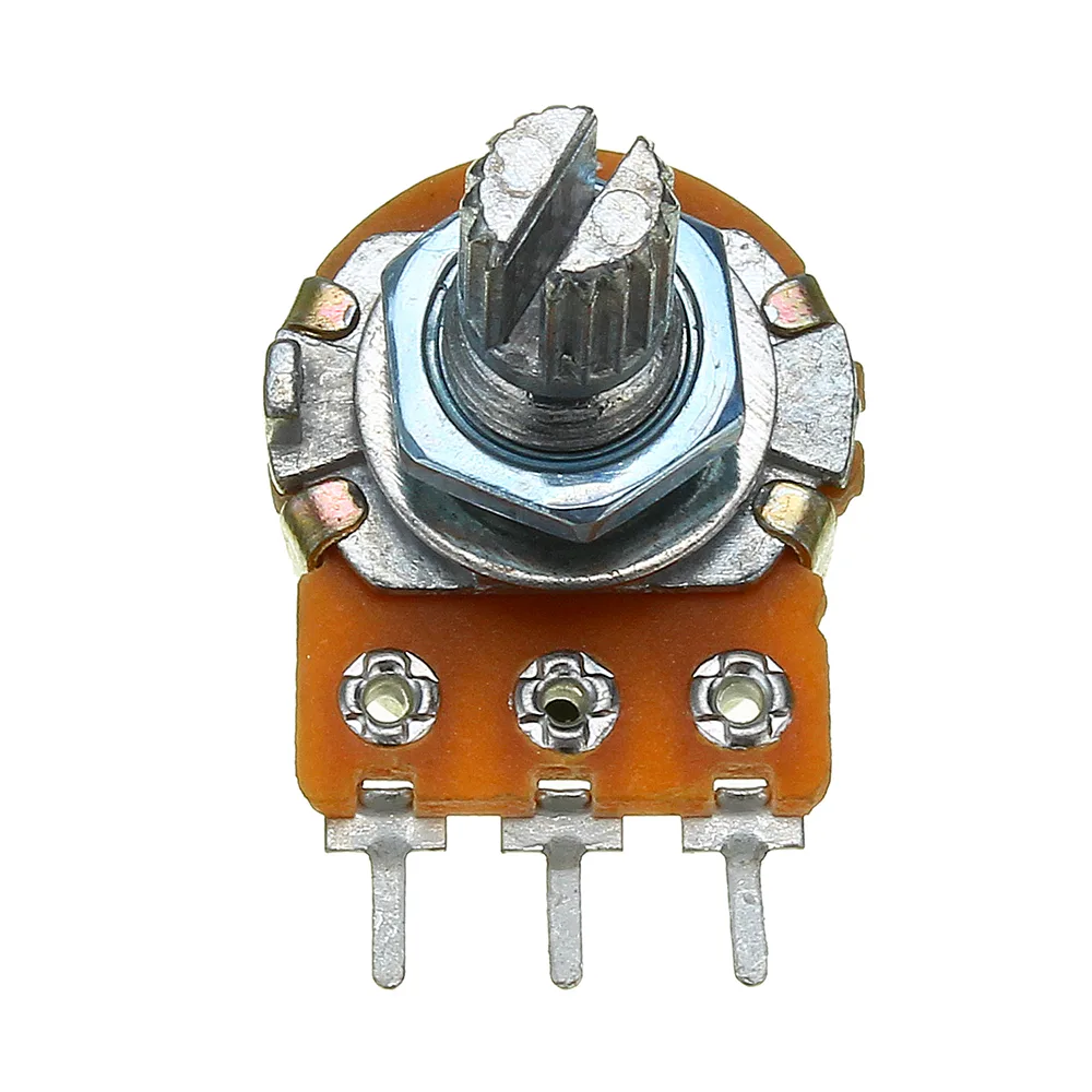 10Pcs 10K Ohm Potentiometer Single Linear Electronic Pro