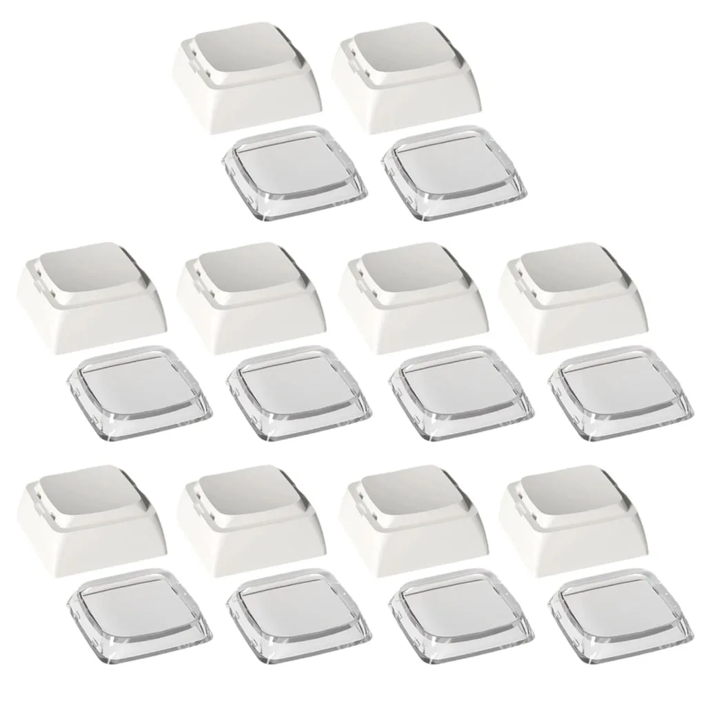 10Pcs Pc Keycaps Xda Profile 1U Blank Supplements Keycaps For Gaming Mechanical Keyboards