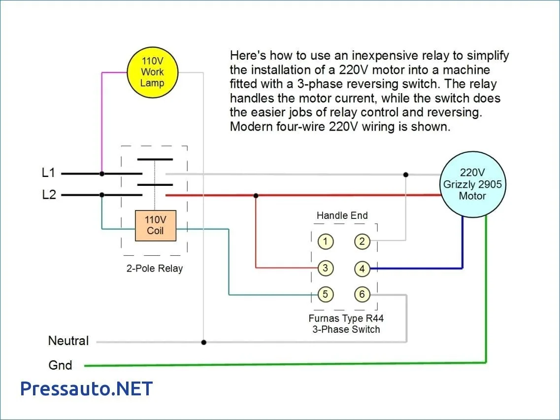 110V To 220V Wiring Diagram Database