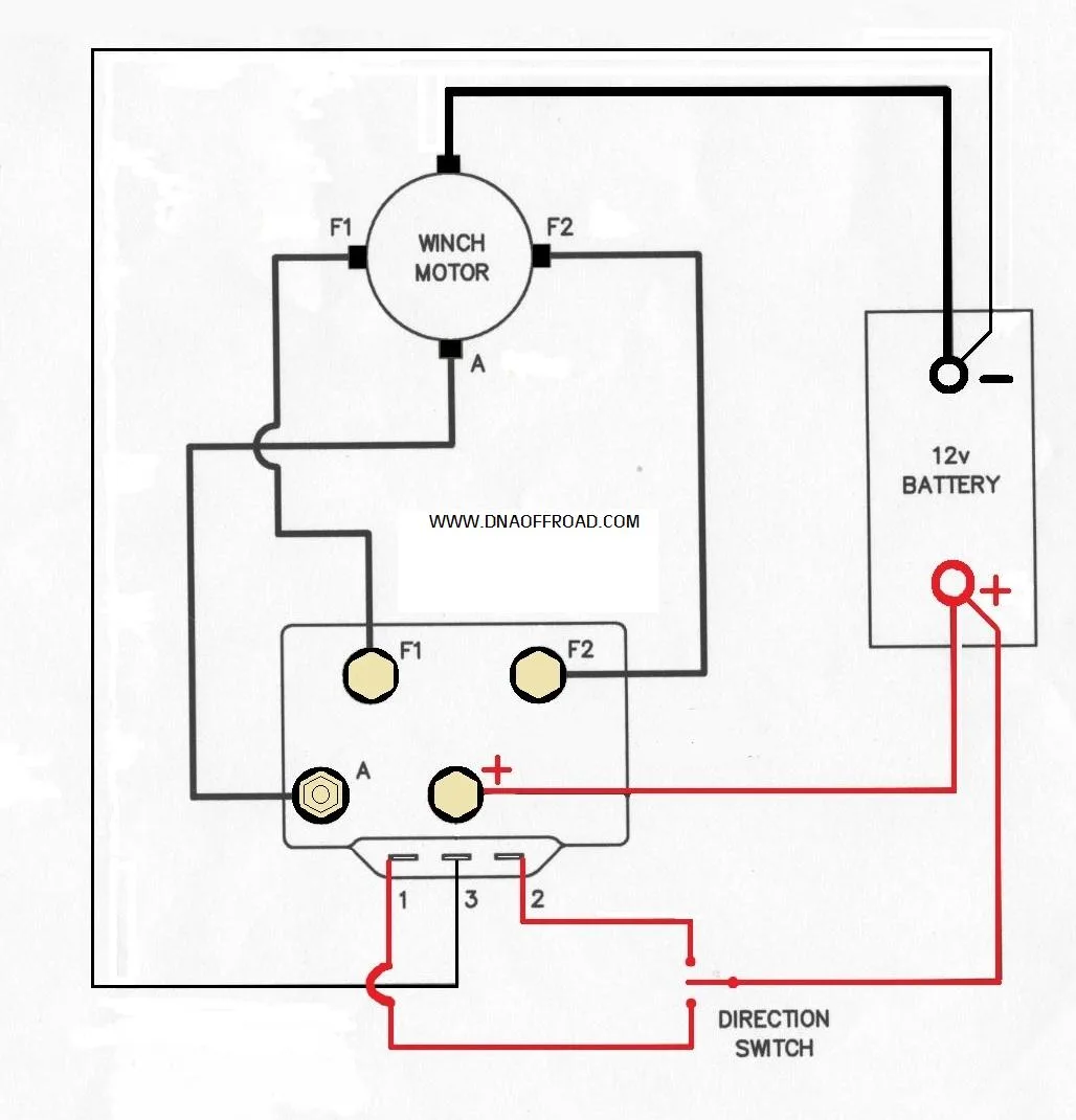 12 Volt Winch Relay Wiring Diagram