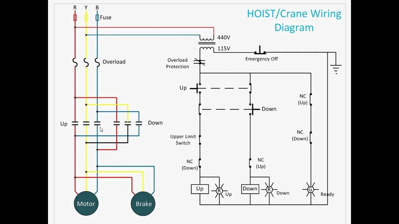 120 Volt Hoist Motor Wiring