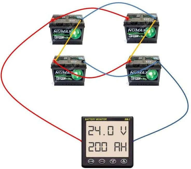 12V 24V Battery Bank Wiring Diagram