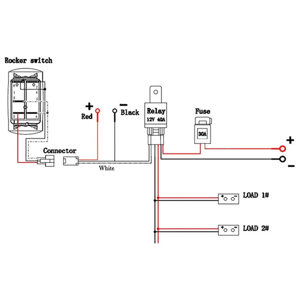 12V 40A Relay Wiring Diagram Wiring Diagram