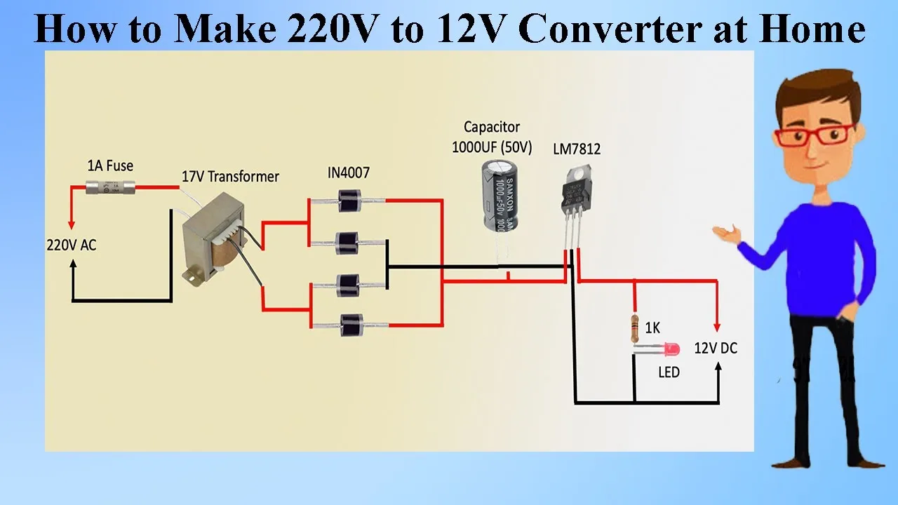 12V Dc Converter Circuit Diagram