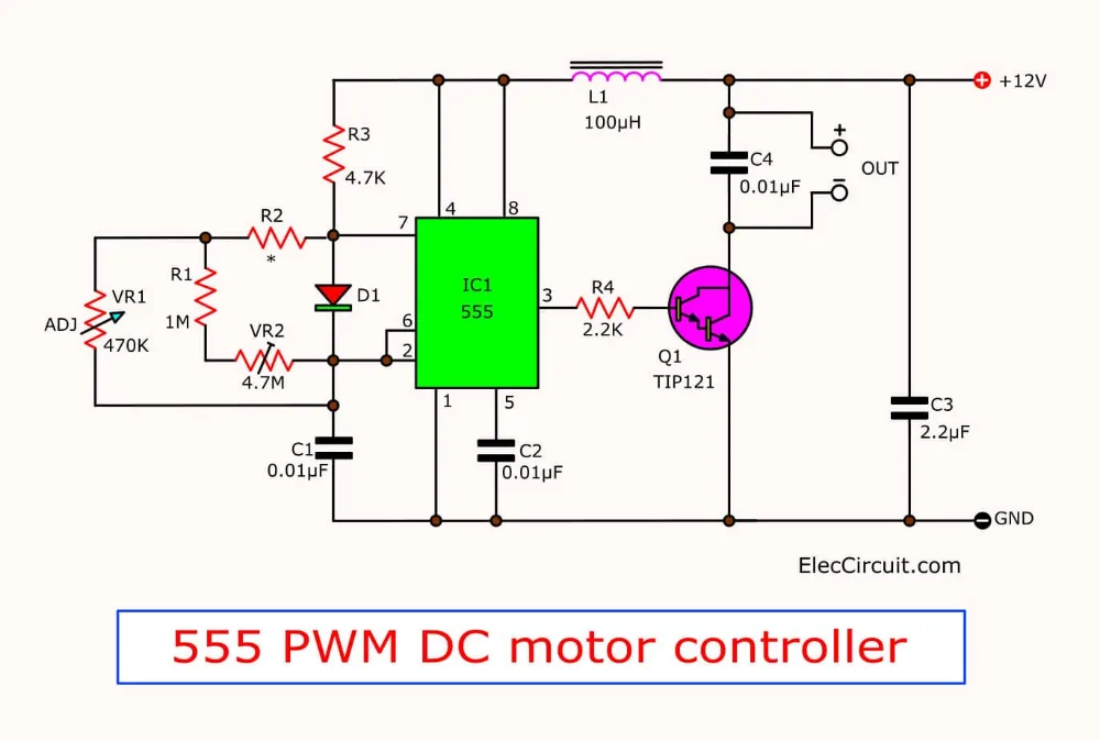 12V Dc Dimmer Circuit Diagram