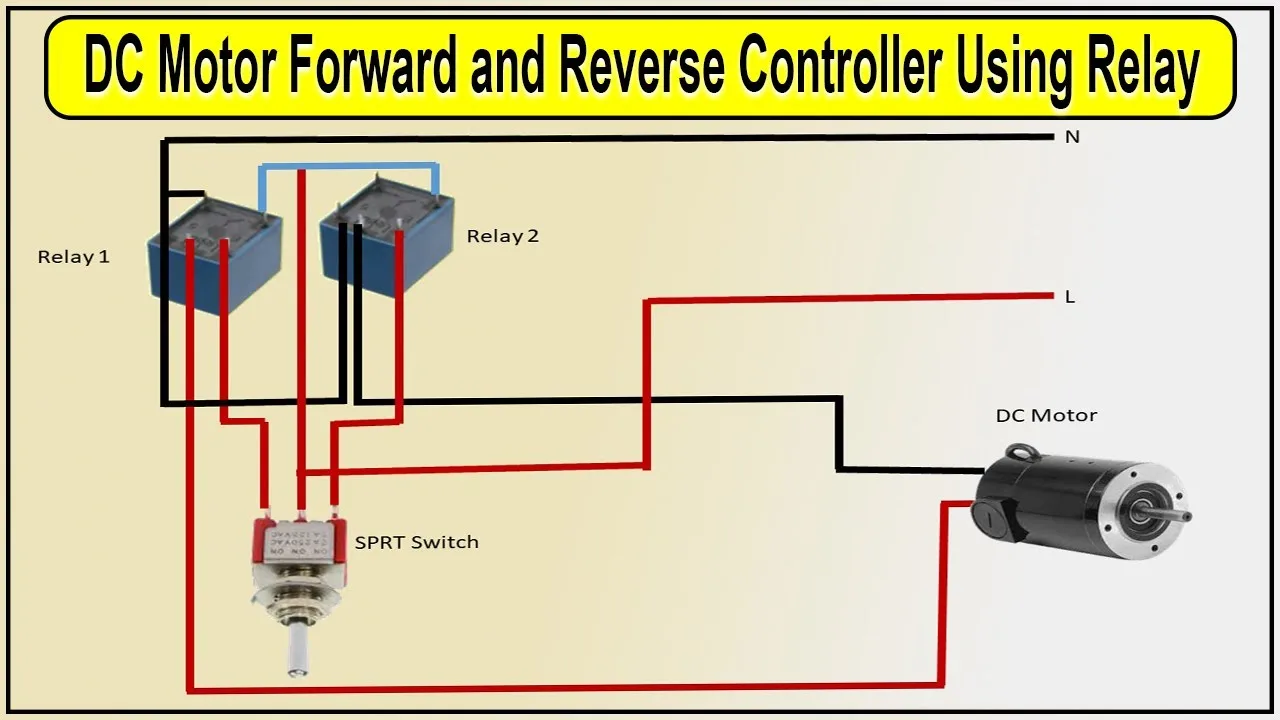12V Dc Motor Circuit Diagram