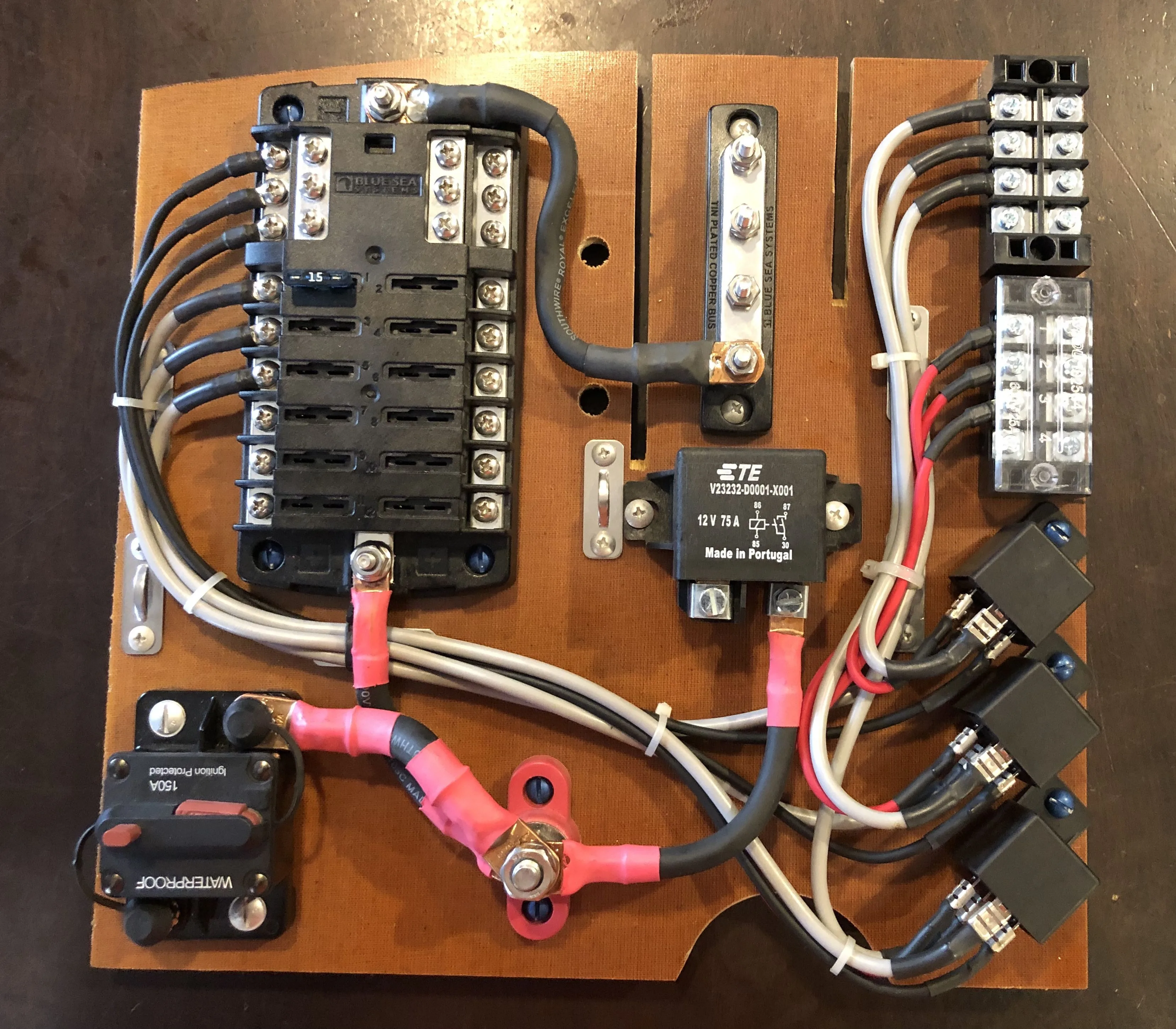 12V Fuse Panel Wiring Diagram