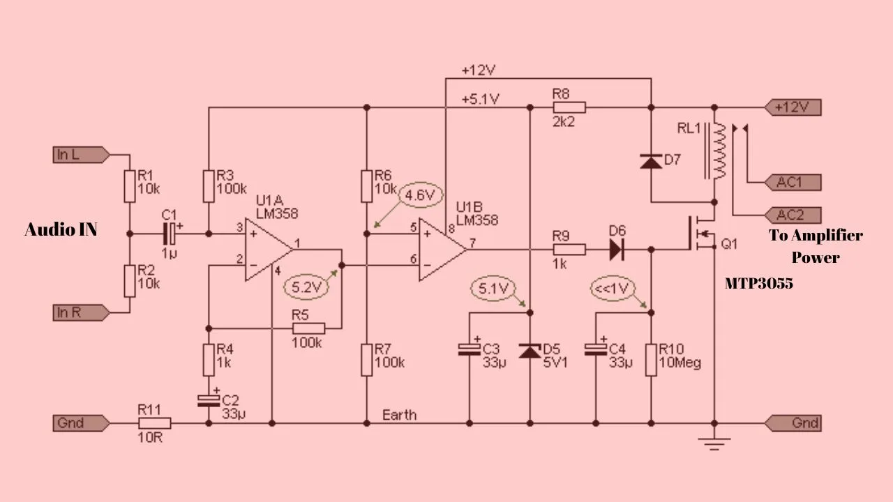 12V Mosfet Amplifier Circuit Diagram Verified Quality