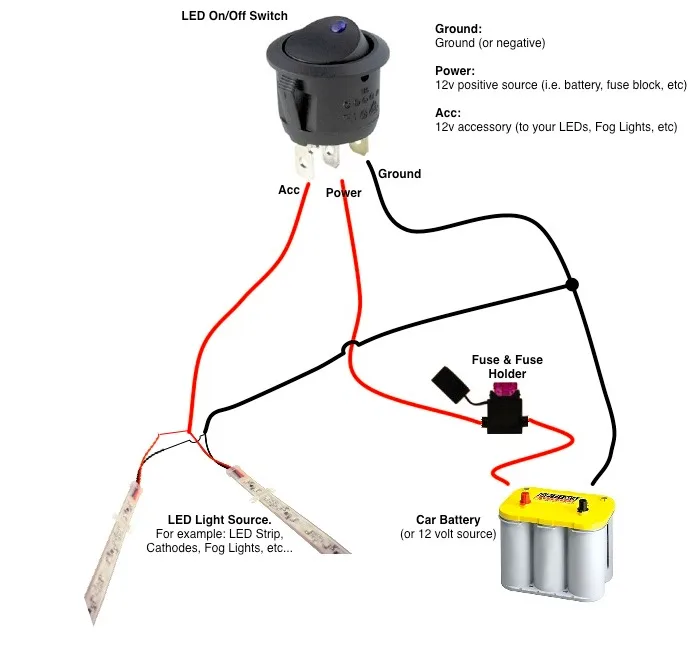 12V Switch Wiring
