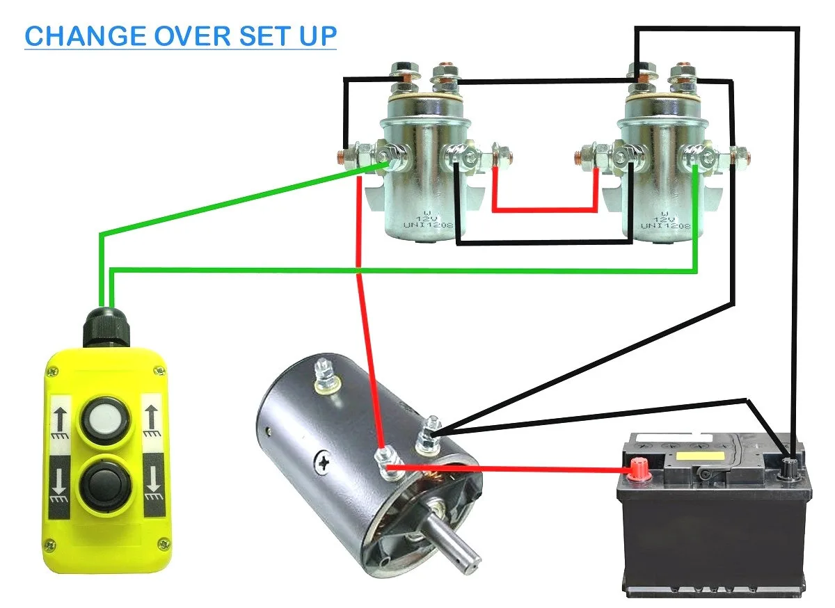 12V Winch Solenoid Wiring Diagram Wiring Diagram And Schematic