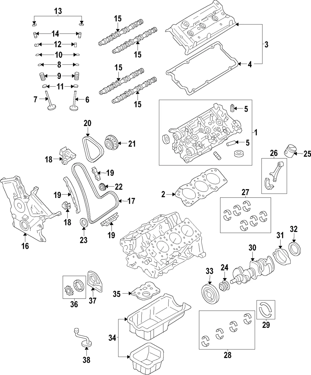 13101 31061 C0 2010 2015 Lexus Engine Piston My L Parts