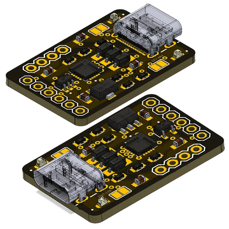 14Core Attiny85 2023 Usb C Microcontroller Schematics Diagram 022221