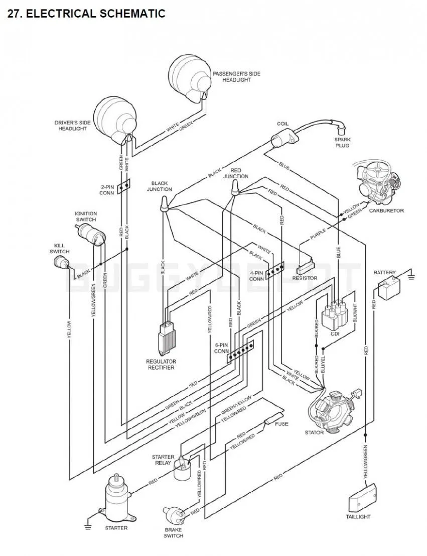 150Cc Go Kart Carburetor Diagram