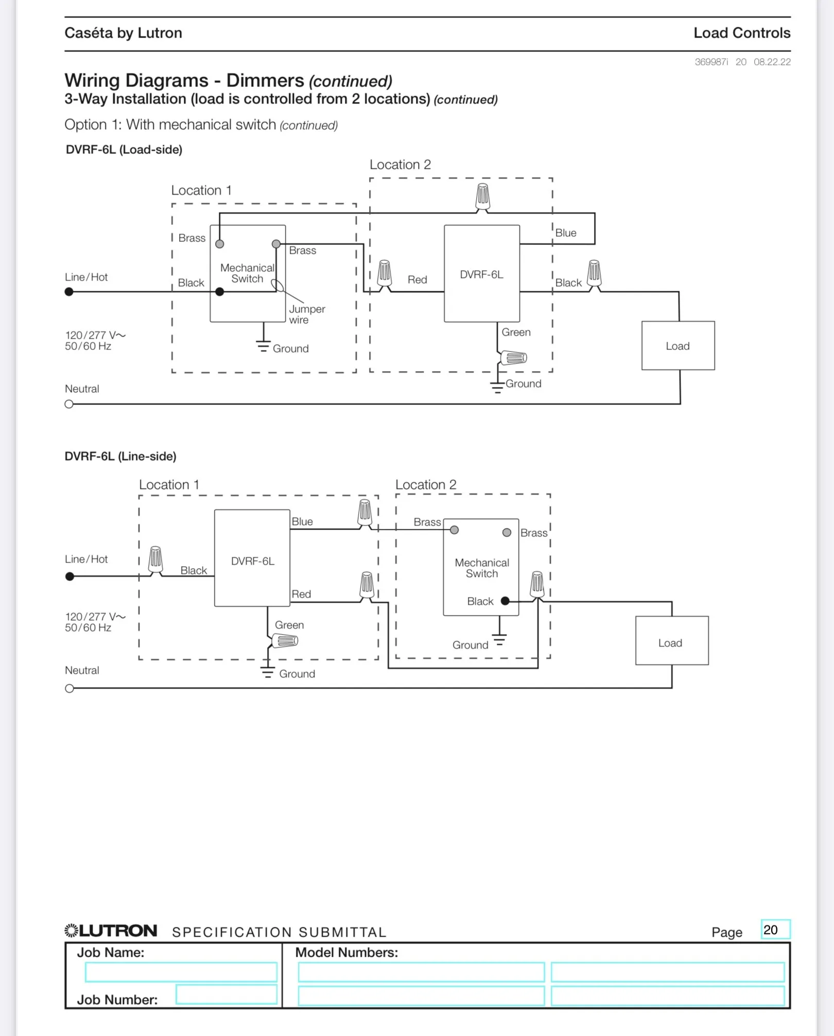 19 Lutron Dimmer Wire Diagram Leightonela