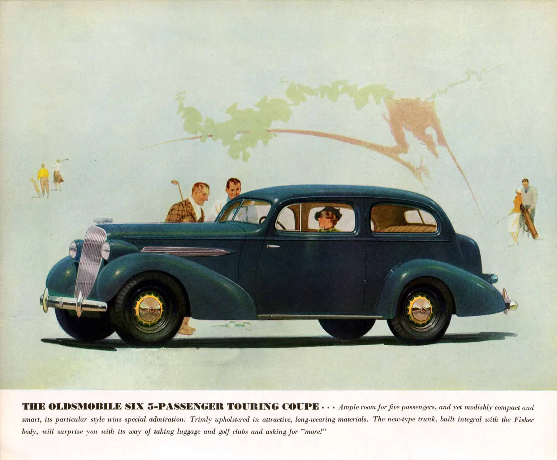 1935 Oldsmobile Prestige Brochure