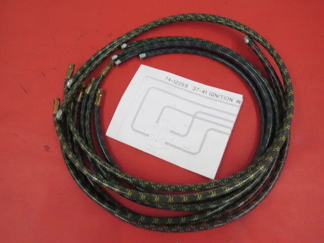 1937 40 Ford 60Hp New Original Type Spark Plug Wire Set Early Ford Parts Third Gen Automotive