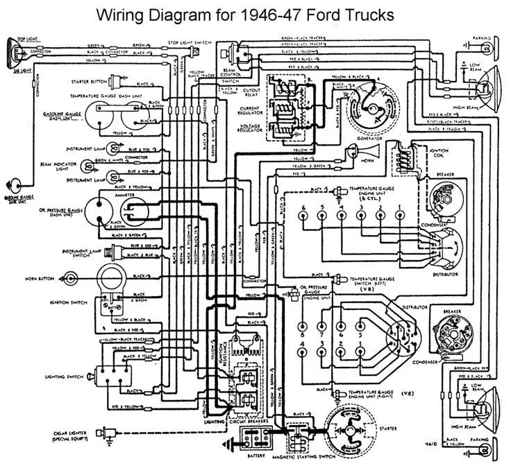 1946 Ford Wiring Diagram