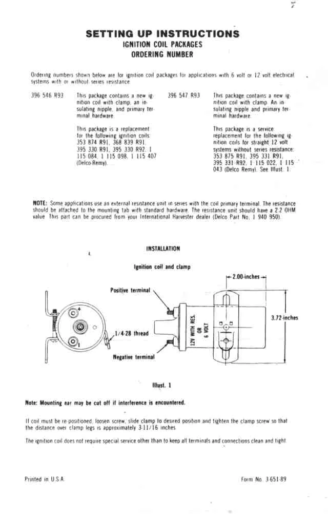 1948 Farmall Cub Tractor Wiring Diagram