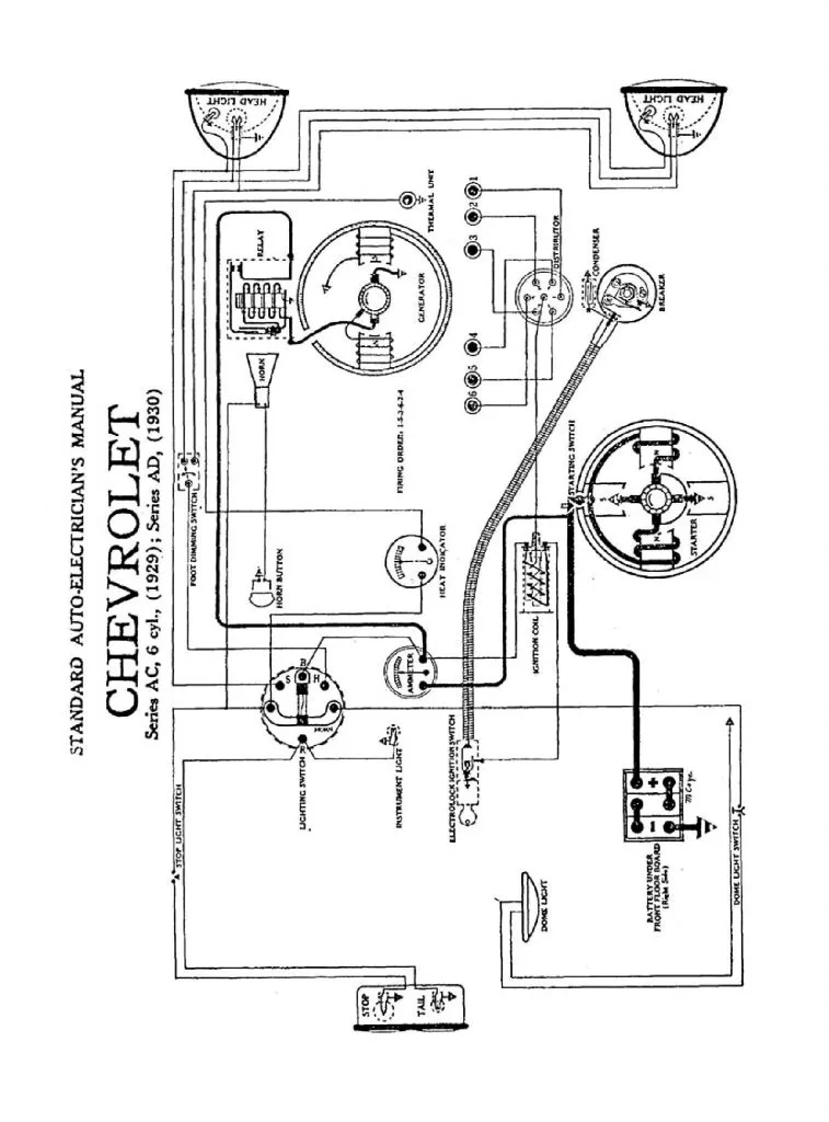 1949 Chevy Wiring Diagram