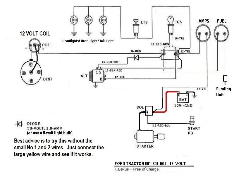 1951 Ford Custom Wiring Diagram