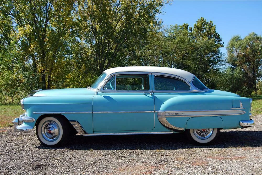 1954 Chevrolet Bel Air 2 Door Sedan Side Profile 157790