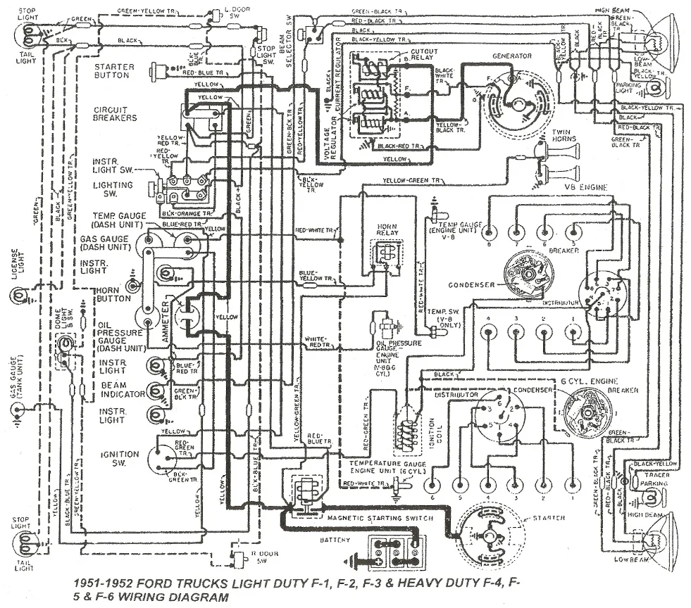 1954 Ford Car Wiring Diagram Getinsurersonline