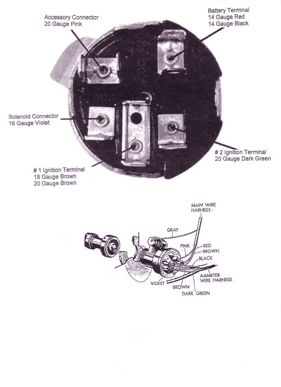 1955 Chevy Headlight Switch Wiring Diagram