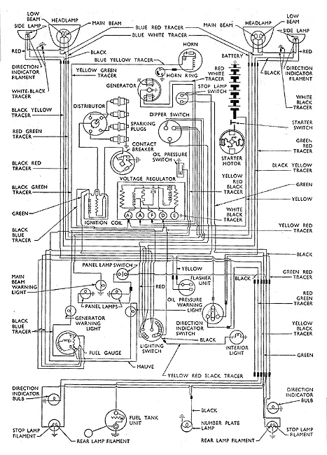 1955 Ford F100 Wiring Harness