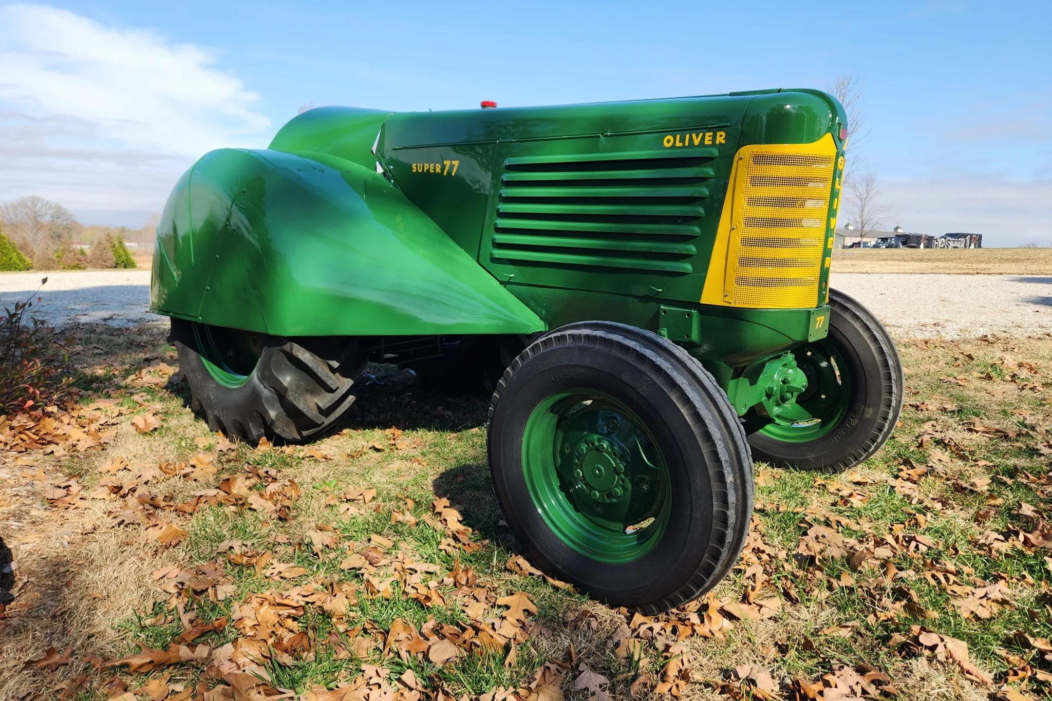 1955 Oliver Super 77 Orchard Tractor For Sale On Bat Auctions Closed On December 13 2022 Lot