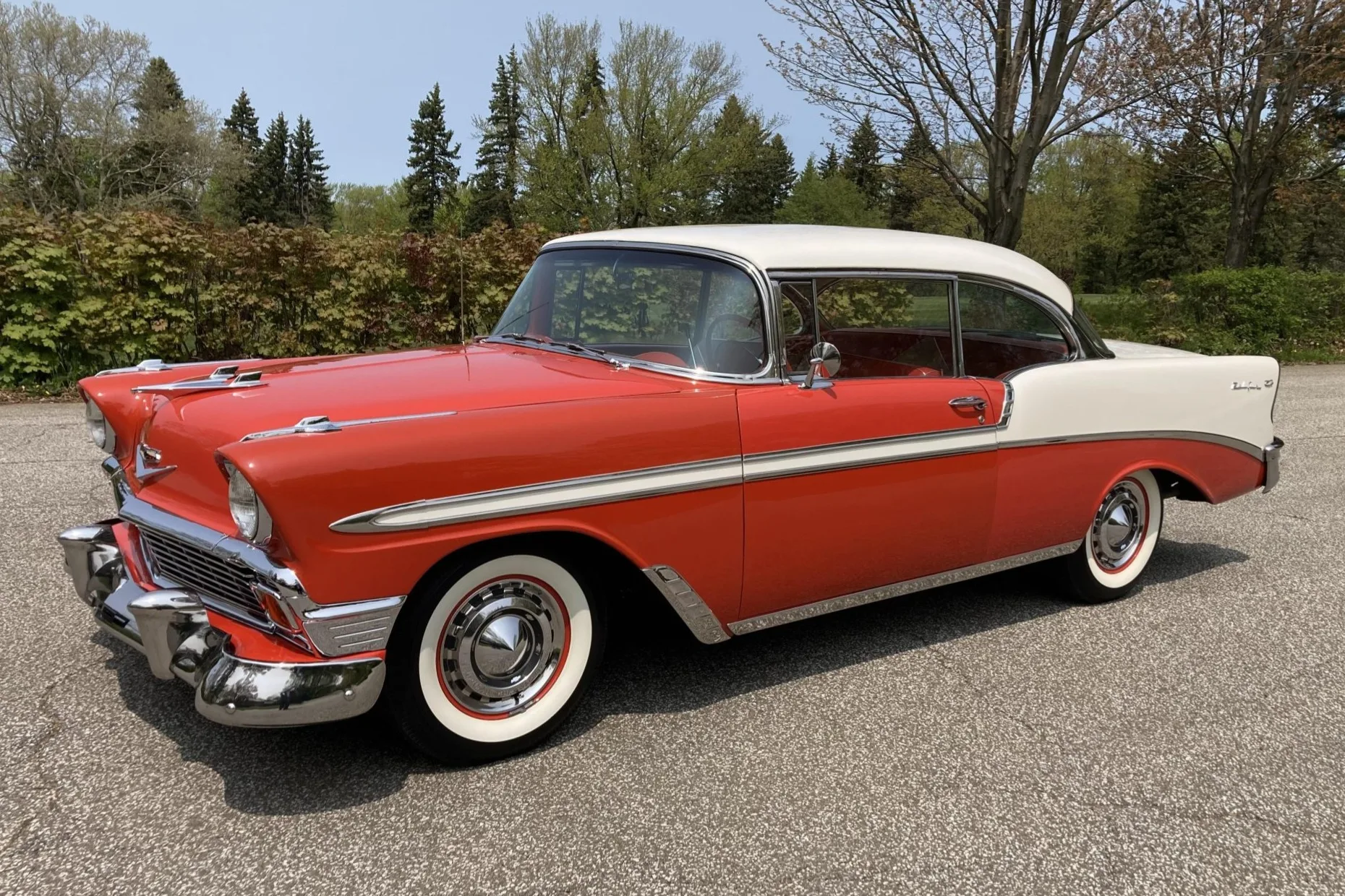 1956 Chevrolet Bel Air 2 Door Hardtop For Sale On Bat Auctions Sold For 42 000 On July 11