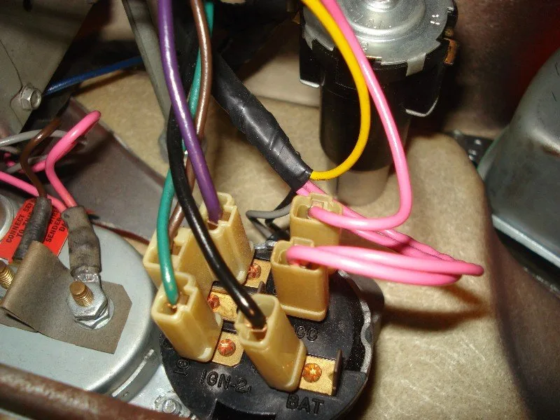 1956 Chevy Ignition Switch Wiring Diagram