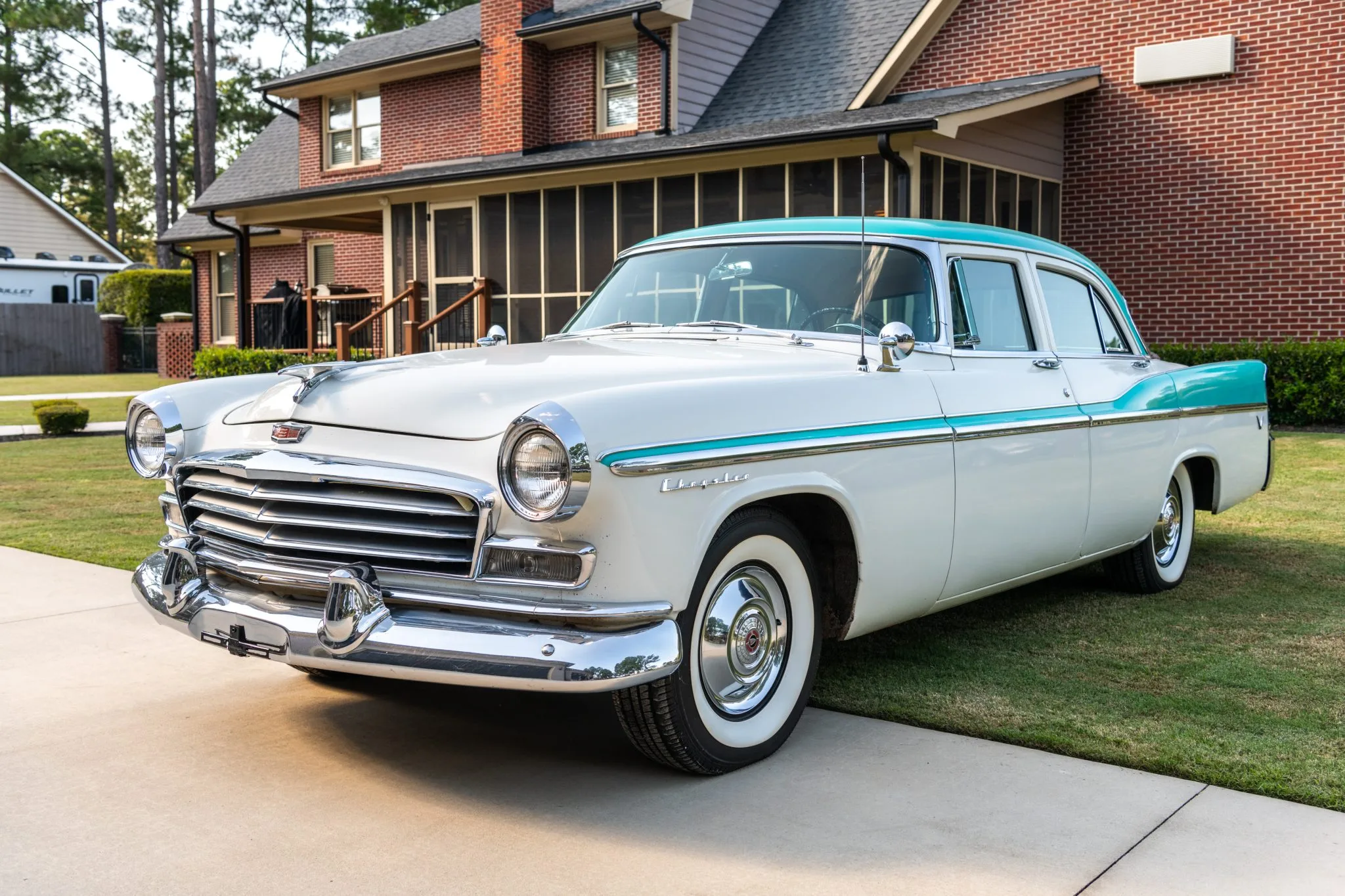 1956 Chrysler Windsor Sedan For Sale On Bat Auctions Sold For 20 500 On October 3 2022 Lot