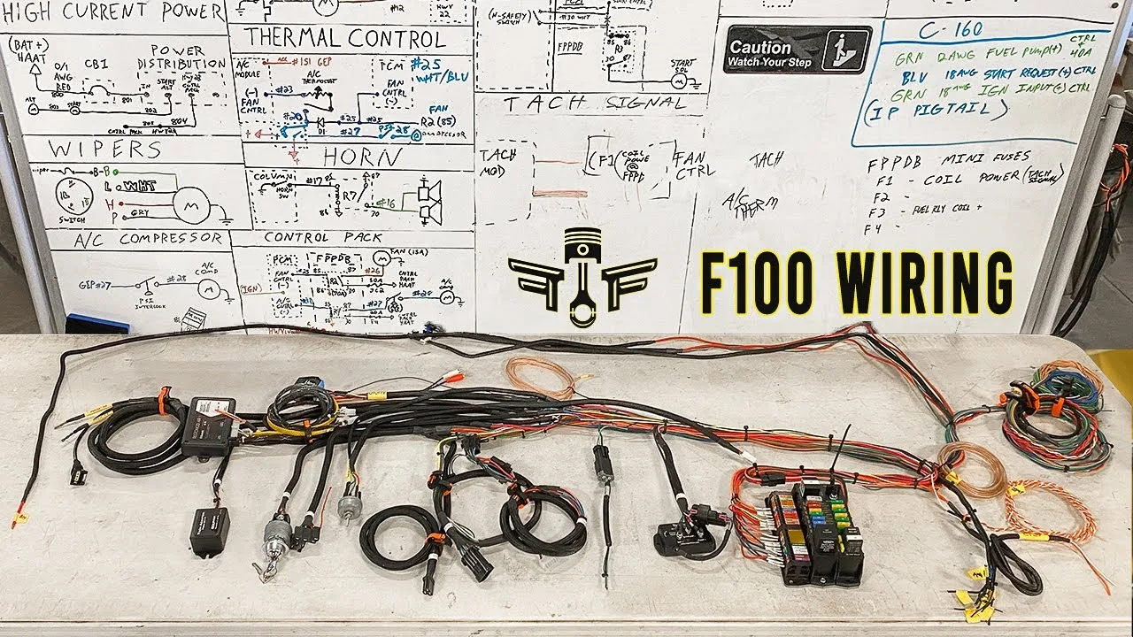 1956 Ford F100 Wiring Diagram