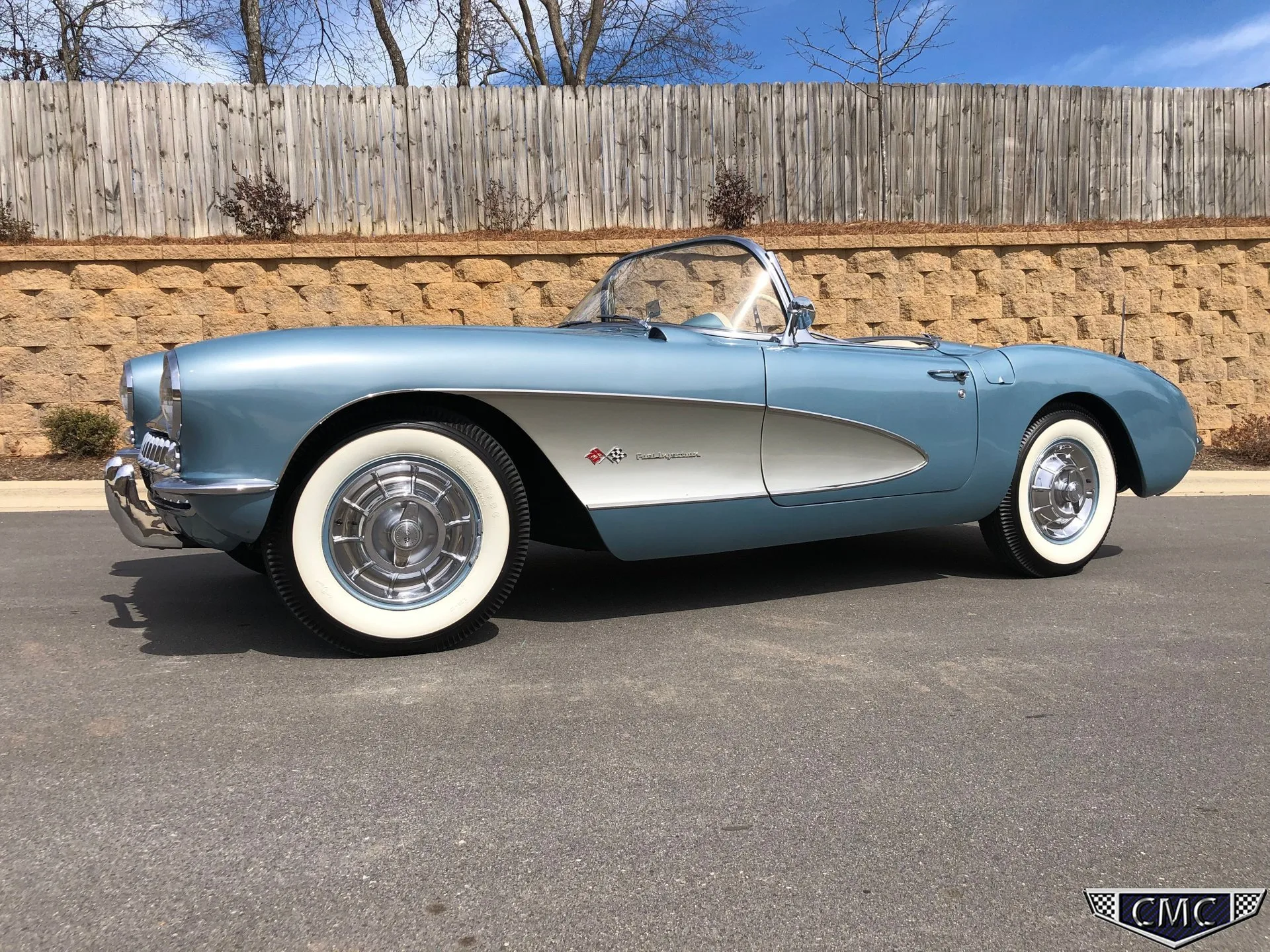 1957 Chevrolet Corvette Convertible Fuel Injection Carolina Muscle Cars Inc