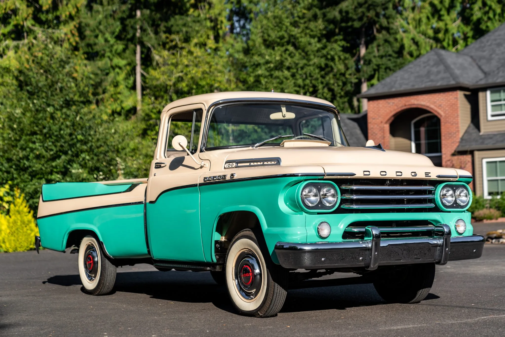 1958 Dodge D100 Sweptside Pickup For Sale On Bat Auctions Sold For 61 500 On November 11