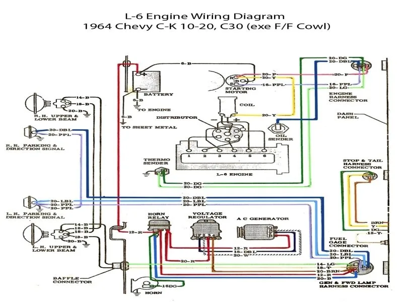 1960 Impala Wiring Diagram With Alternator