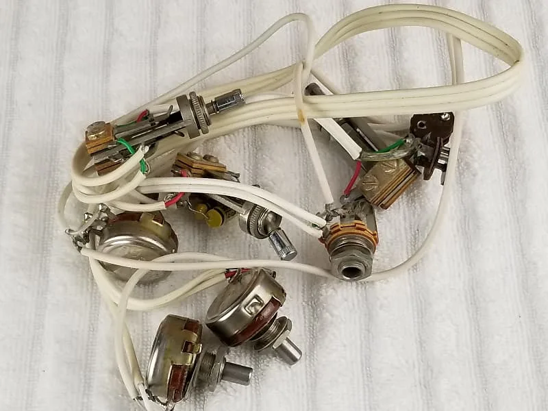 1960S Gretsch Chet Atkins Tennessean Complete Wiring Harness Reverb